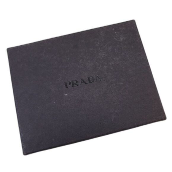 Prada Portafoglio Tessuto Zip Nylon Leather Wallet With COA and Box - Picture 15 of 16